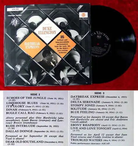 LP Duke Ellington: Daybreak Express (RCA LPM-506) D 1965