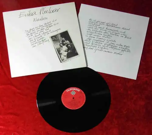 LP Erika Pluhar: Narben (Telefunken 624693 AT) D 1981 mit Booklet