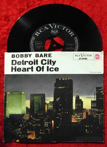 Single Bobby Bare: Detroit City (RCA 47-8183) D