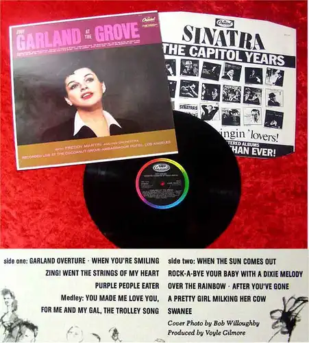 LP Judy Garland: Garland at the Grove