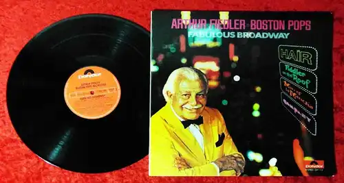 LP Boston Pops Arthur Fiedler: Fabulous Broadway (Polydor 2391 002) D