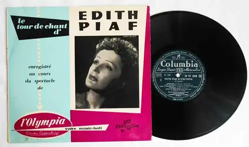 25cm LP Edith Piaf: Le Tour de Chant L`Olympia (Pathé Marconi FS 1049) F 1955