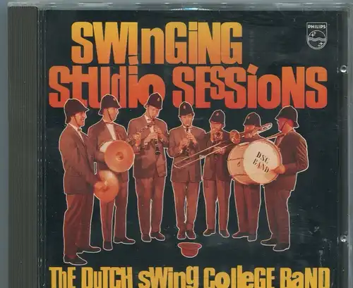 CD Dutch Swing College Band: Swinging Studio Sessions (Philips) 1984