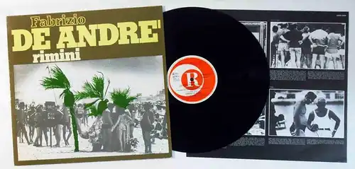 LP Fabrizio de André: Rimini (Dischi 0065.009) D 1978