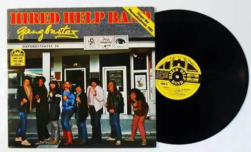LP Hired Help Band: Gangbusters (Rockport 1005/6) D 1981