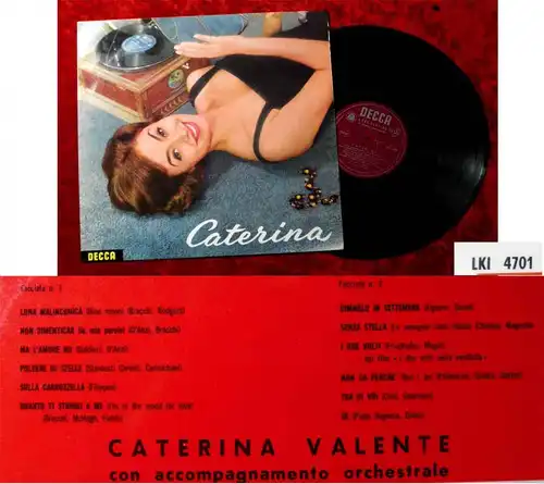 LP Caterina Valente: Caterina (Decca LKI 4701) I