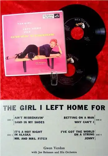 2EP Gwen Verdon: The Girl I Left home For...