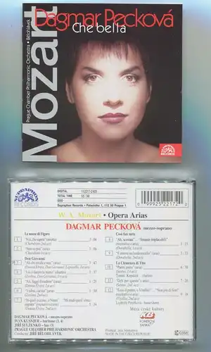 CD Dagmar Peckova: Che Bella - Mozart Opera Arias (Supraphon) CZ 1993