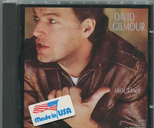 CD David Gilmour: About Face (Columbia) 1984