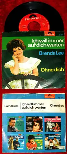 Single Brenda Lee: Ich will immer auf Dich warten (Polydor 52 396) D 1964