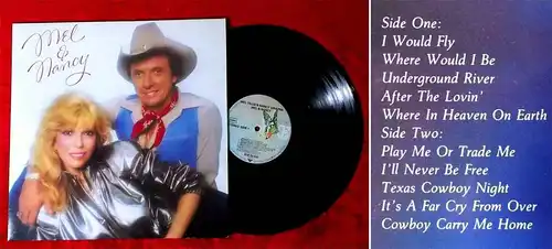 LP Nancy Sinatra & Mel Tillis: Mel & Nancy (Elektra 52 333) D 1981