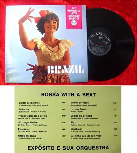 LP Expostio Bossa with a Beat Brazil Wonderful Latin Am
