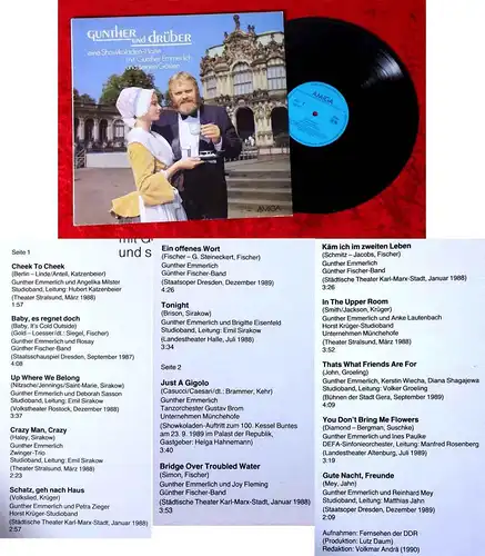 LP Gunther Emmerlich: Gunther und drüber - Showkoladen-Platte (Amiga 856 467)