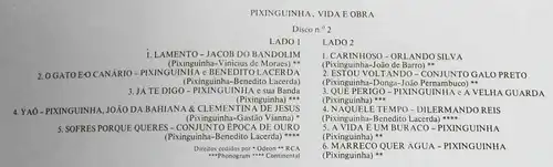 2LP Pixinguinha: Vida E Obra (Brazil)