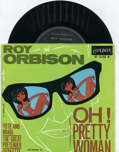 EP Roy Orbison: Oh! Pretty Woman (London RE 10.166 N) F 1964
