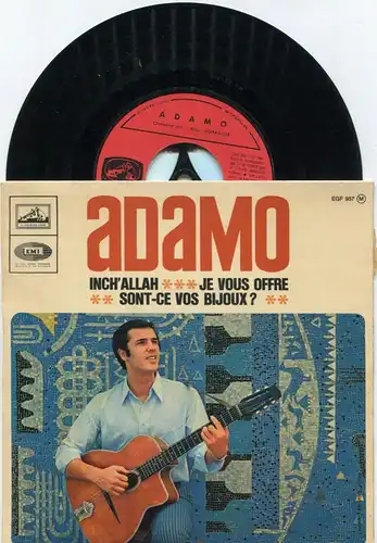 EP Adamo: Inch´Allah + 2 (HMV EGF 957) F