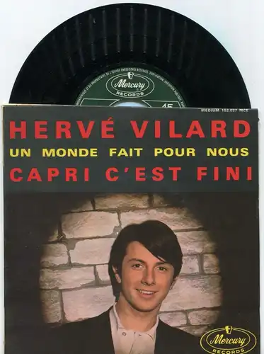 EP Herve Villard: Capri C´est Fini + 3  (Mercury 152 037 MCE) F 1964