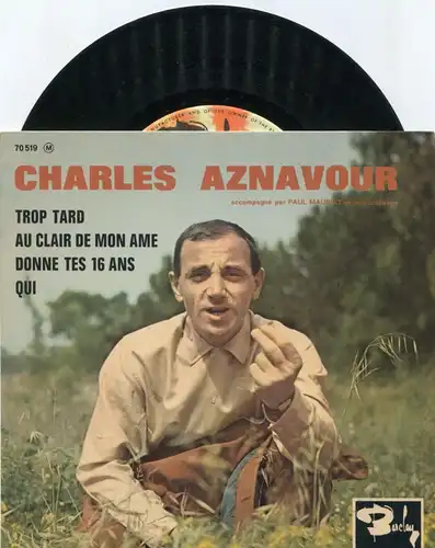 EP Charles Aznavour (Barclay 70 519) F 1962