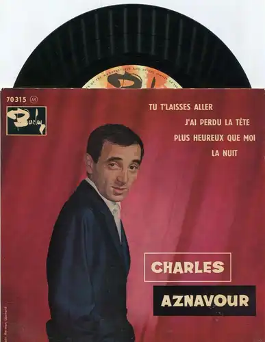 EP Charles Aznavour (Barclay 70 315) F 1963