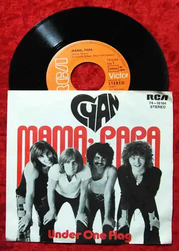 Single Cyan: Mama Papa (RCA 74-16 164)