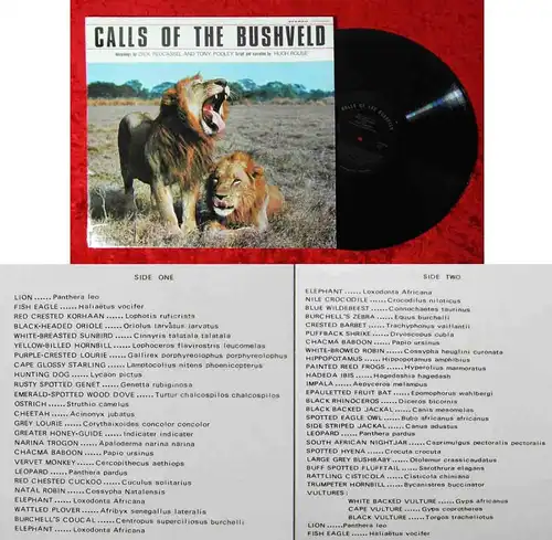 LP Calls of the Bushveld (SWL 4) Südafrika