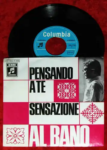 Single Al Bano: Pensando A Te (Columbia 1C 006-17 006) D 1969