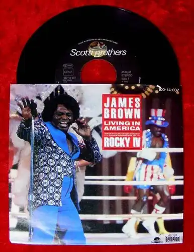Single James Brown Living in America Rocky IV