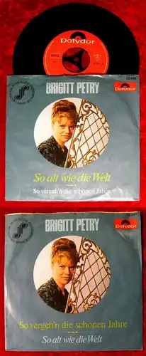 Single Brigitt Petry: So alt wie die Welt (Polydor 52 691) D 1966