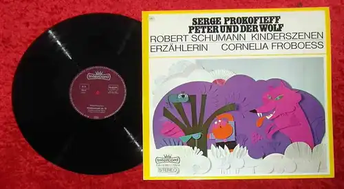 LP Cornelia Froboess: Peter und der Wolf (Intercord 708-09 MH) D