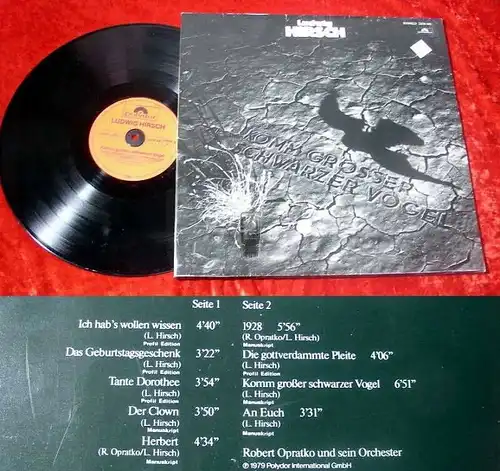 LP Ludwig Hirsch: Komm großer schwarzer Vogel