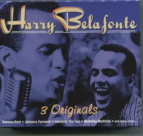 3CD Harry Belafonte: 3 Originals (Ariola Express) 2001