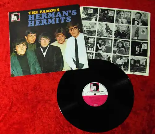 LP Hermans Hermits: The Famous (Volksplatte SMVP 6104) D