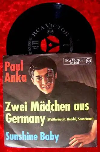 Single Paul Anka: Zwei Mädchen aus Germany