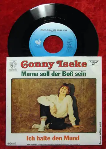 Single Conny Iseke: mama soll der Boß sein (Repertoire 613440 AC) D 1982