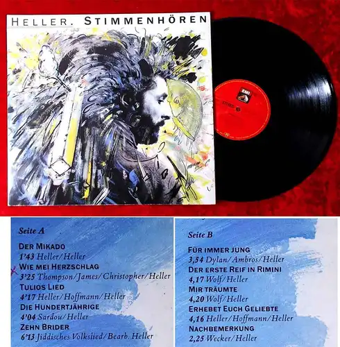 LP André Heller: Stimmenhören (Electrola 1C 066-46748) D 1983
