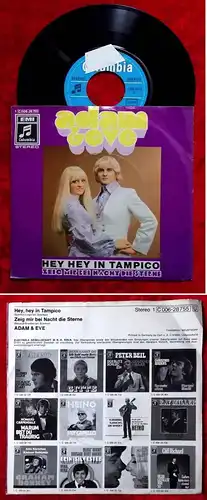 Single Adam & Eve: Hey Hey in Tampico (Columbia 1C 006-28 755) D 1969