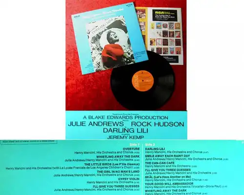 LP Julie Andrews / Henry Mancini: Darling Lili (RCA LSPX-1000) US 1969