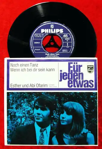 Single Esther & Abi Ofarim: Noch einen Tanz (Philips 345 764 PF) D