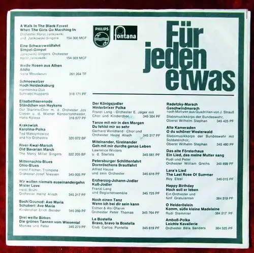 Single Esther & Abi Ofarim: Noch einen Tanz (Philips 345 764 PF) D