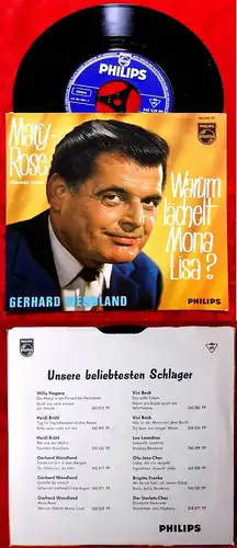 Single Gerhard Wendland: Mary Rose (Ramblin Rose) (Philips 345 529 PF) D 1962