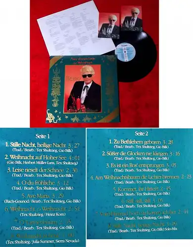 LP Heino: Meine schönsten Leider zur Weihnachtzszeit (Teldec 9031-72390-1) D1990