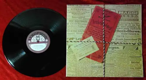 LP Drehorgelmusik mit Gesang (Lyrophon) Historische Aufnahmen