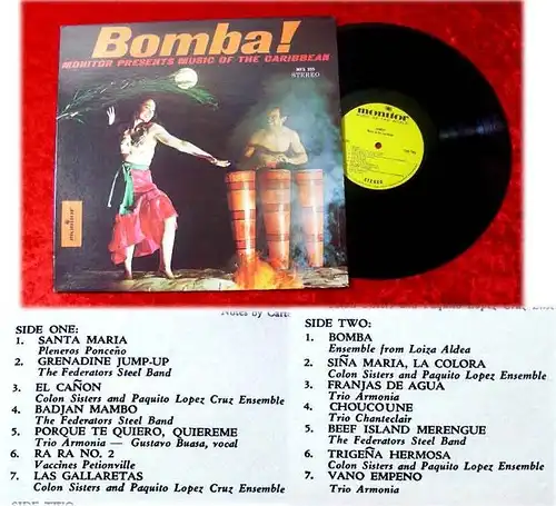 LP Bomba! Music of the Caribbean