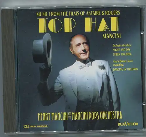 CD Henry Mancini & Mancini Pops Orchestra: Top Hat (RCA) 1992
