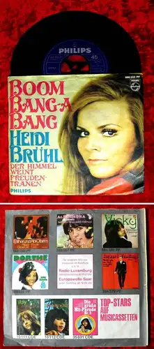 Single Heidi Brühl: Boom Bang-A-Bang (Philips 388 355 PF) D 1968