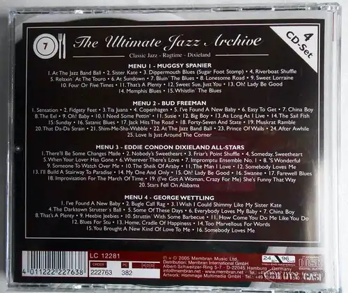 76 CD The Ultimate Jazz Archive - From Dixie to Bebop and Modern Jazz - (2005)