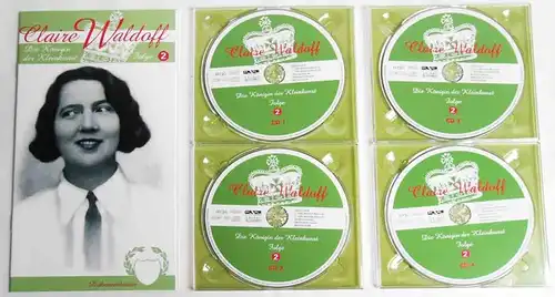 4CD Set Claire Waldoff: Königin der Kleinkunst Folge 2  + 20 page Booklet (2005)