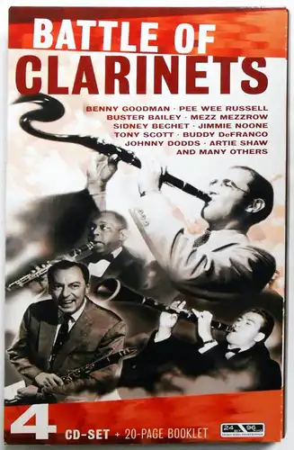 4CD Set Battle Of Clarinets  + 20 page Booklet (2005)