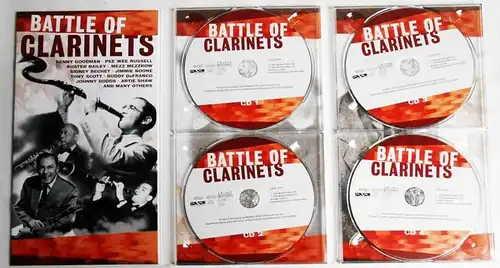 4CD Set Battle Of Clarinets  + 20 page Booklet (2005)