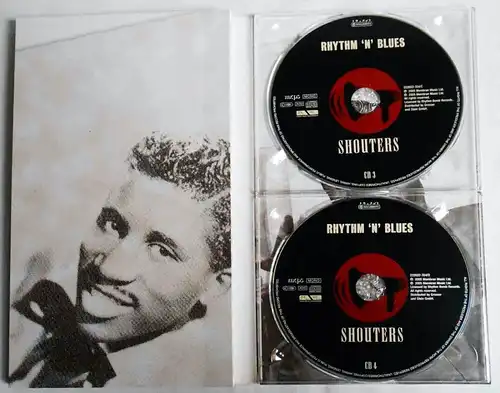 4CD Set Rhythm ´n Blues: Shouters  + 40 page Booklet (2005)